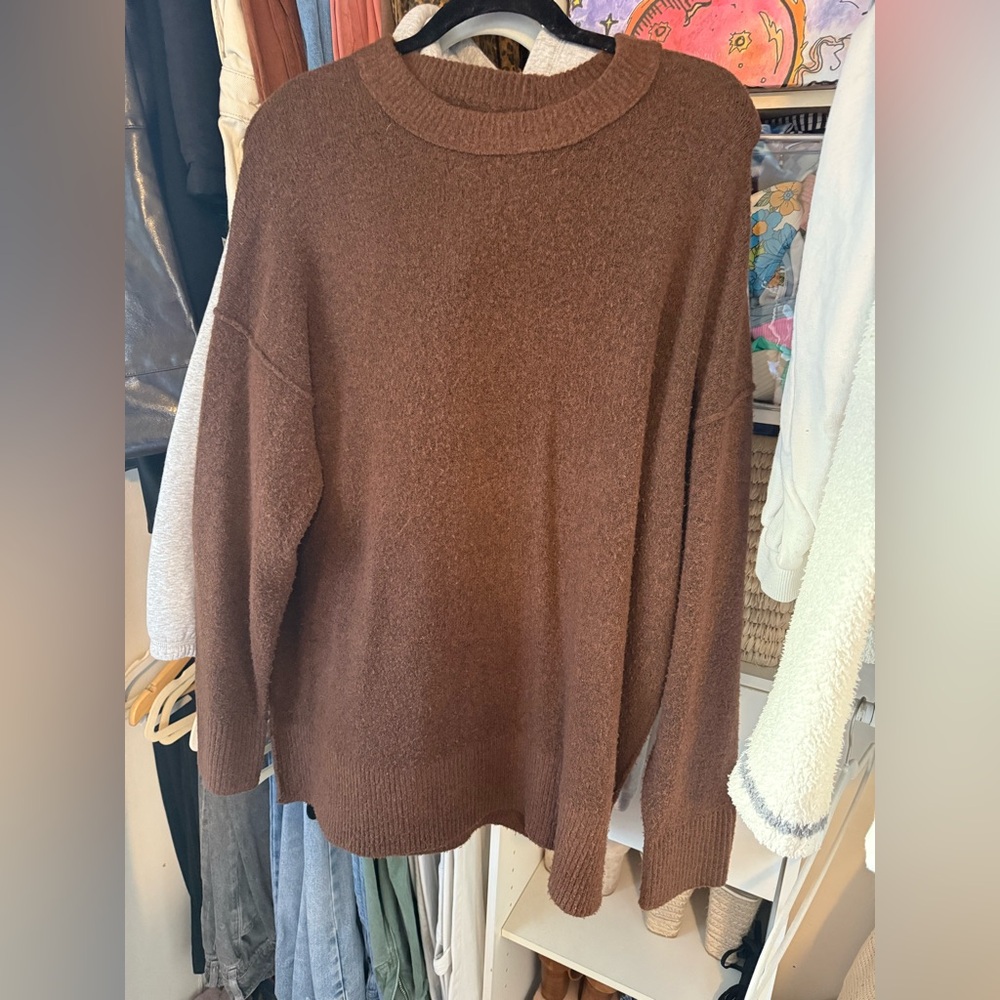 Aerie Brown Sweater Dress/ Oversized Sweater